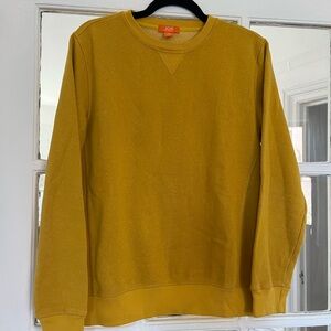 Joe Fresh Women's Mustard Crewneck Sweater